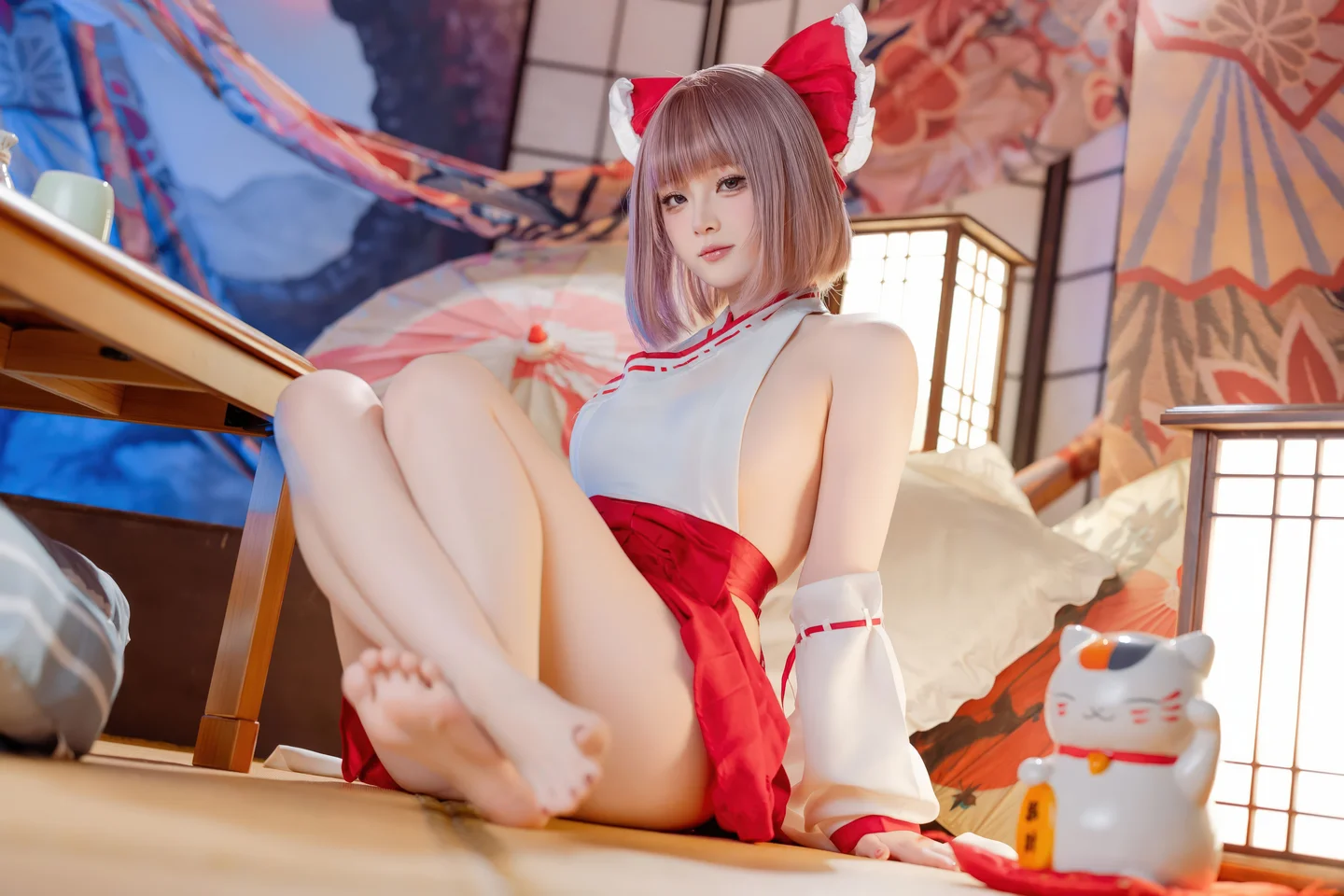 屿鱼 - 兼职巫女 [66P-639MB] tg@simisebaisi 【丝足阁】025.webp